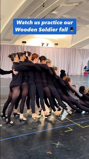 Watch us practice our Wooden Soldier fall