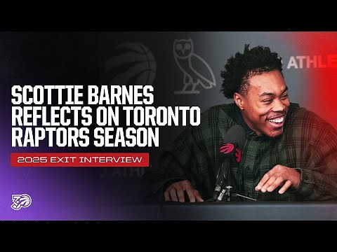 Scottie Barnes on Growth & Goals from Toronto Raptors Season | 2025 Exit Interview