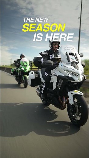 La nueva temporada de la ASO 2026 acaba de comenzar, y la Versys 1100 vuelve a ser la moto oficial.