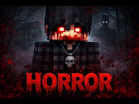 Playing minecraft horror map for 1st time