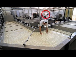AMAZING FOOD PROCESSING FACTORY MACHINES - CHEESE PRODUCTION PROCESS & TECHNOLOGY