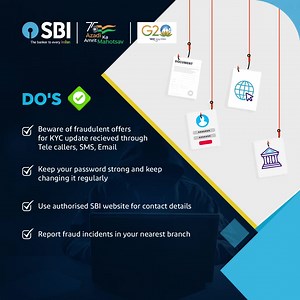 1.1M views · 765 reactions | Your safety is our priority. Follow these tips to avoid frauds. Report cyber-crimes on https://cybercrime.gov.in/. #SBI #CyberSafety #SafetyTips #OnlineSafety #SmartBanoSafeRaho #ThinkBeforeYouClick #AmritMahotsav #AzadiKaAmritMahotsavWithSBI | State Bank of India | Facebook