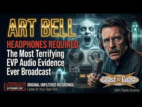 ART BELL | HEADPHONES REQUIRED: The Most Terrifying EVP Audio Evidence Ever Broadcast