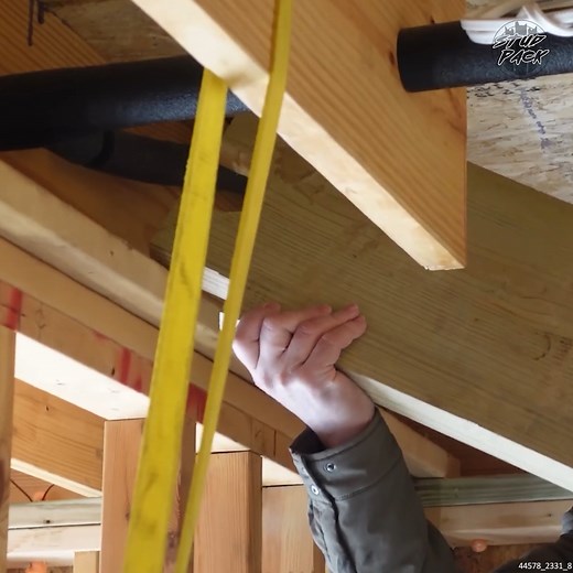 How to Fix a Joist Before It RUINS Our Flooring | Stud Pack, LLC