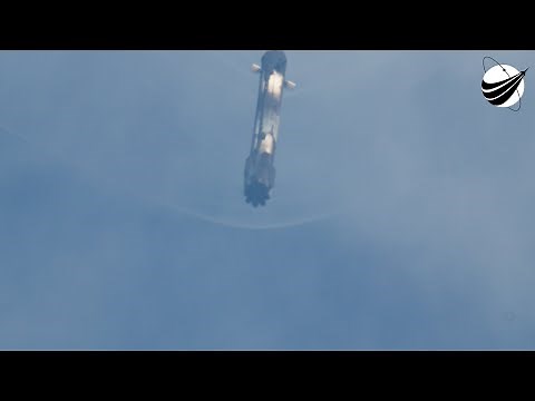 SpaceX - Boost Back-Entry-Landing Burns - Shock Wave - NG20