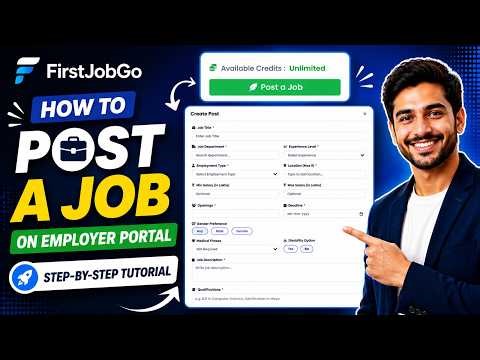 How to Post a Job | Step-by-Step Tutorial 🚀