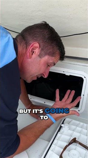 What's the Deal with the Design of this Boat's Engine Compartment? #shorts