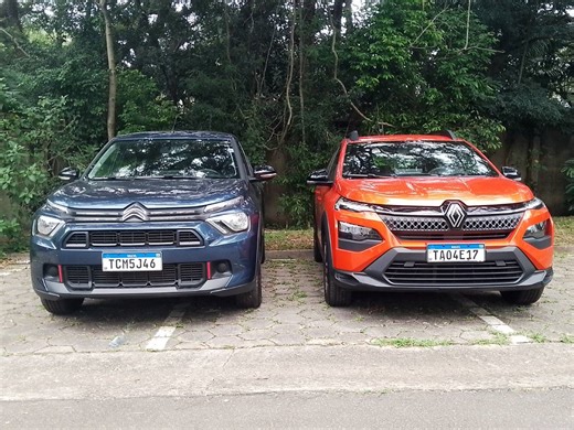 Citroën Basalt e Renault Kardian básicos se enfrentam; saiba qual vence