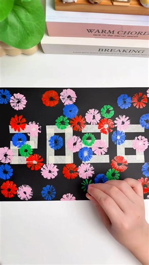 🌸✨ Step by Step: 2026 Flower Number Craft 🎉🎨 #fblifestyle #2026Craft #FlowerNumber #PaperCraft #NewYearDIY | paper craft