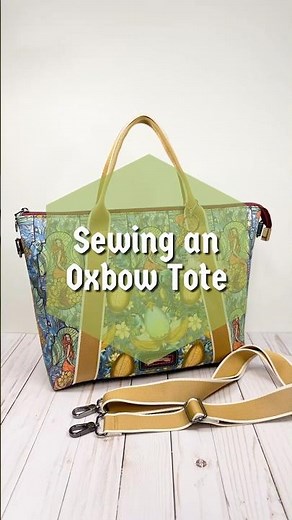 Sewing an Oxbow Tote by Noodlehead