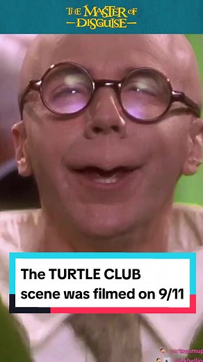 The infamous turtle club scene from Master of Disguise was filmed on 9/11/2001. It was long believed to be an urban legend, but Dana Carvey confirmed it to be true earlier this year. #fyp #movietok #danacarvey #masterofdisguise #turtleclub #didyouknow
