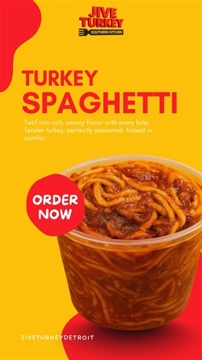 Jive Turkey Southern Kitchen on Instagram: "Twirl, Bite, Repeat. This turkey spaghetti hits every comfort-food craving Let’s break it down. Tender turkey, slow-simmered sauce, and perfectly cooked spaghetti coming together in one rich, satisfying bowl. It’s hearty, flavorful, and made to fill you up the right way. Comfort food, Jive Turkey style. #TurkeySpaghetti#ComfortInEveryBite#JiveTurkey#SouthernKitchen#HeartyMeals"