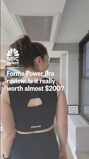 We Tested the $200 Forme Posture-Correcting Bra