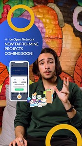 🌟 Hello, ION family! Big news from the Ice Open Network! 🚀 🔥 We're thrilled to announce the launch of new tap-to-mine projects, part of our ever-growing ION ecosystem. 💫 Thanks to the Ice Startup Program, we’ve selected market-ready and well-established projects to join us, all benefiting from ICE's cutting-edge tap-to-mine technology. 🔥 💰 As $ICE holders, you can look forward to increased mining earnings, proportional airdrops, and exclusive bonuses. It’s our way of appreciating your unwa