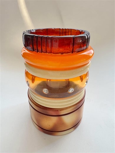 Vintage Lucite Bangles - Etsy