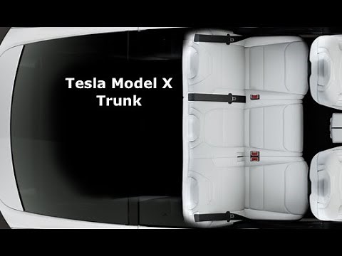 Tesla Model X | How much extra space in the 5 seater?