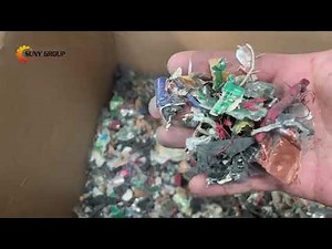 Waste Circuit Boards Shredding and Grinding Machine
