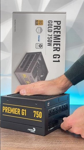 Would 750W Be Enough For Your Build - AeroCool PREMIER G1 #asmr