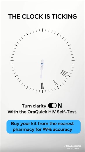 49K views | Some minutes fly by. Others can change your life forever. ⏱️ 20 minutes is all it takes to know your HIV status with OraQuick™HIV Self-Test.  Time worth taking. Get your kit from the nearest pharmacy or testing centre. | OraQuick Zimbabwe | Facebook