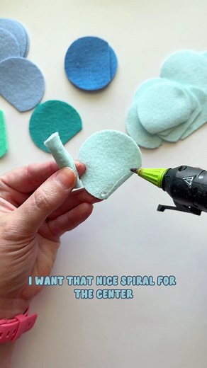 How many times can I say “bottom” in a felt flower tutorial? 🫢🙄#boymom I love making this flower and it is great for beginners! #feltflower #feltflowertutorial #feltrose