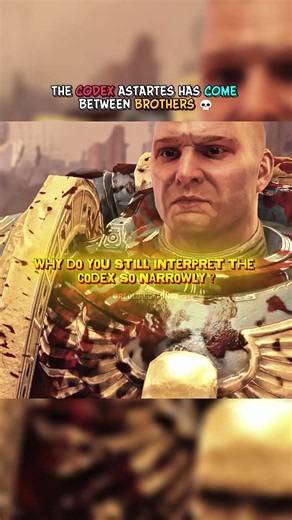 The Codex Astartes Has Come Between Brothers #shorts #gaming #warhammer40k