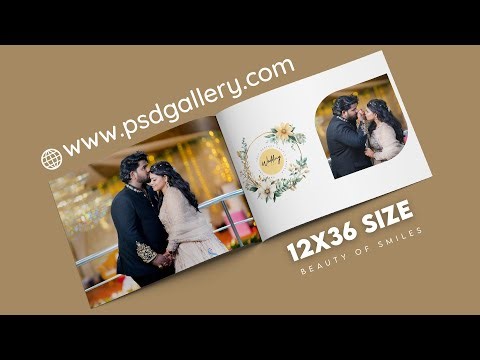 New Album Design 12 X 36 Size Photoshop Tutorial | 🌐 www.psdgallery.com - 367