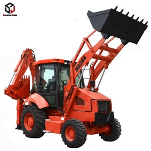 [Hot Item] 4X4 Jcb Type Chinese New Heavy Compact Loader Backhoe