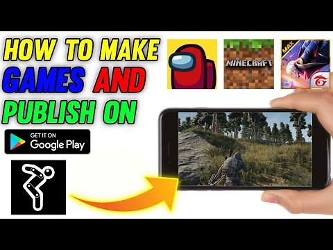 How to make Games and download in Mobile phone || how to make games and publish on play store