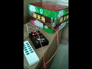 2021 year Tutorial of 12 sets remote control ignition fireworks electronic system (12组路遥控烟花点火器教程)
