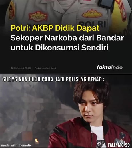 faleymc_99 | Hadeh,gini amat dah kepolisian Indonesia.nampaknya mereka harus berguru sama Dekaranger,Patranger dan Gavan. SC Berita : @fakta.indo... | Instagram