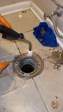 Lead Toilet Drain Repair