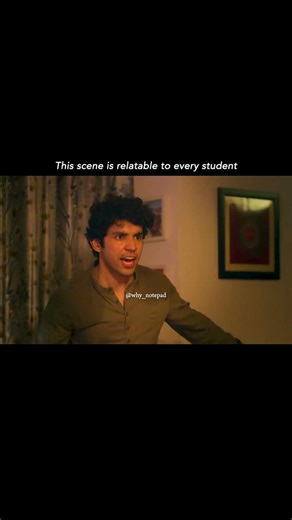 This scene is relatable to every student #StudentLife #StudentPressure #FamilyExpectations