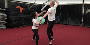 This Video of Maisie Williams Training to Do Arya Stark's Knife Flip for 'Game of Thrones' Is Insane