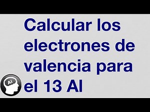 Calculate the valence electrons and the kernel given the electron configuration