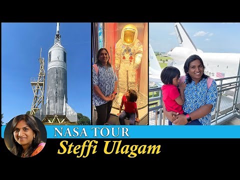 NASA Tour in Tamil | Moon Rocks Vault | Space Shuttle and Rocket Tour Vlog in Tamil