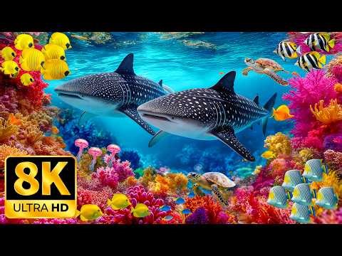 Mesmerizing Colorful Deep Sea Creatures in 8K HDR | Dolby Vision™