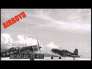Aftermath of F-4U Corsair Midair Crash - New Georgia Island (1943)