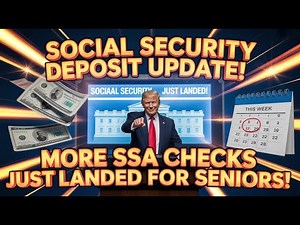 Surprise Social Security Deposit Update – More SSA Checks Just Landed for Seniors!