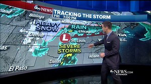 24K views · 204 reactions | MAJOR STORM: There are blizzard warnings in the north and possible tornadoes in the south as a major storm sweeps east across the country. Rob Marciano with the storm track. https://abcn.ws/2H01Lr6 | ABC World News Tonight with David Muir | Facebook