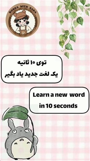 Learn a Korean Word in 10 Seconds | Korea with Sara 🧸🇰🇷