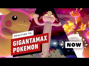 Reacting to Fat Pikachu and Other New Gigantamax Pokemon in Sword and Shield - IGN Now