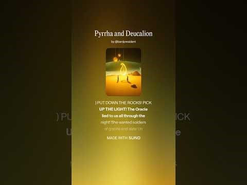 Pyrrha and Deucalion