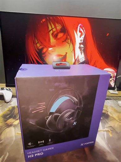 surpreenda fone headset fortrek H2 Pro #gaming #edit #viral #pc #setup