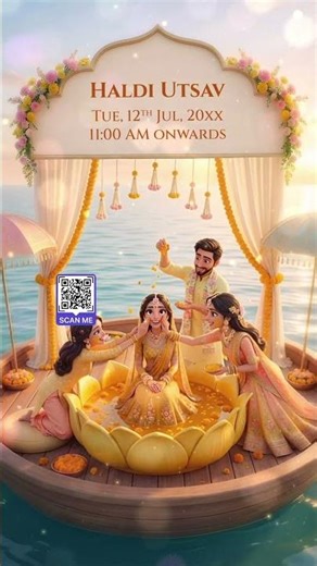 The Grand Wedding Saga 3D | Haldi, Mehndi & Sangeet #haldiceremony #mehndiceremony #sangeetceremony