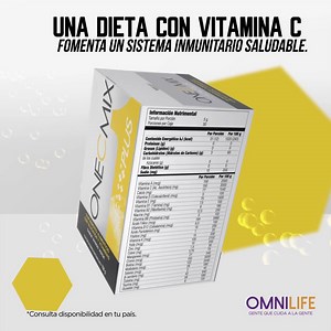 14K views · 569 reactions | #OneC MixPlus, Contiene vitamina C que ayuda a la absorción de hierro. Conoce más en: https://portal.omnilife.com/productos *Este producto no es medicamento | Omnilife | Facebook