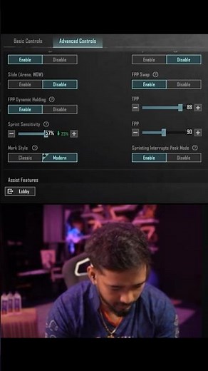 SCOUT BGMI SETTINGS 🔥 ‪‪@officialscoutop‬ _‬ #trending #scout #scoutop