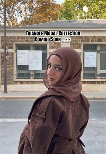 Triangle Modal hijab styling ideas — Triangle Modal Collection coming soon