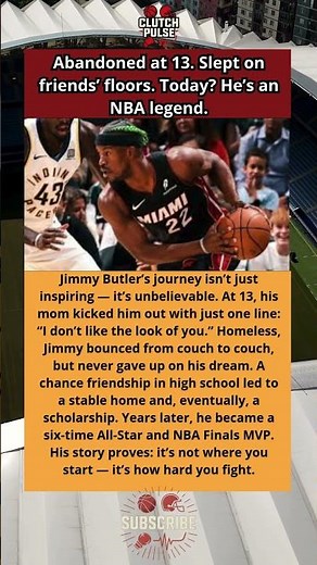 From Homeless to NBA Superstar: The Jimmy Butler Story