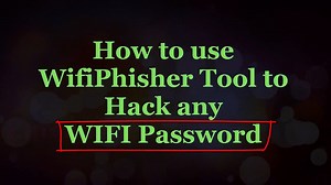 How to use WifiPhisher Tool to Hack any WIFI Password !