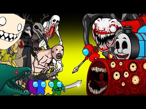 SCP VS TRAIN MONSTER | ALL BOSSES BATTLE